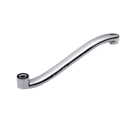 Изображение товара Излив для смесителя Potato плоский, изогнутый 40 см P40S