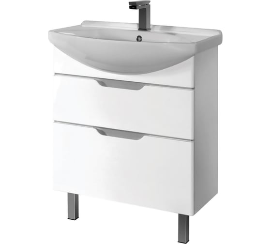 Изображение товара Тумба Dreja eco Laguna Plus 75, белая 99.0106