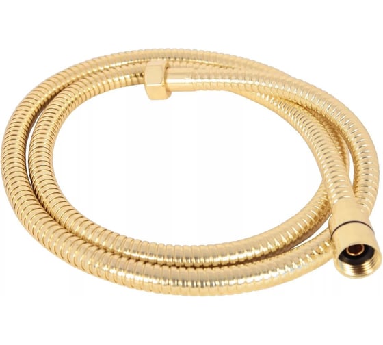 Изображение товара Шланг для душа Potato импорт 1,5 м Под золото P54-15J