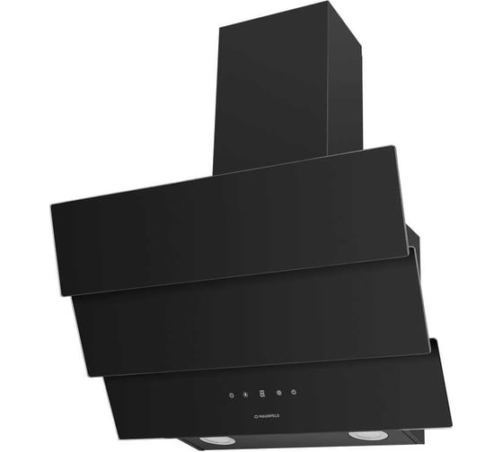 Изображение товара Кухонная вытяжка MAUNFELD manchester light 60 черный Manchester Light 60 Black Glass Black