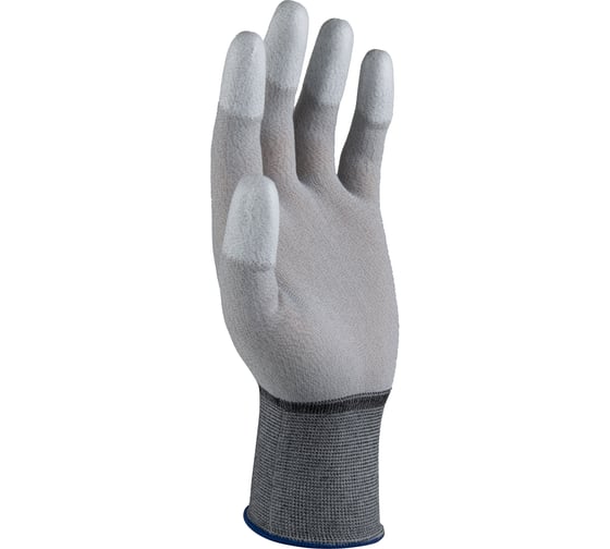 Изображение товара Антистатические перчатки с пу покрытием пальцев Jeta Safety размер 10/XL JAP-201-XL