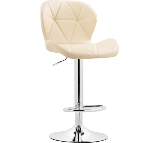 Изображение товара Барный стул Woodville trio beige / chrome 15729