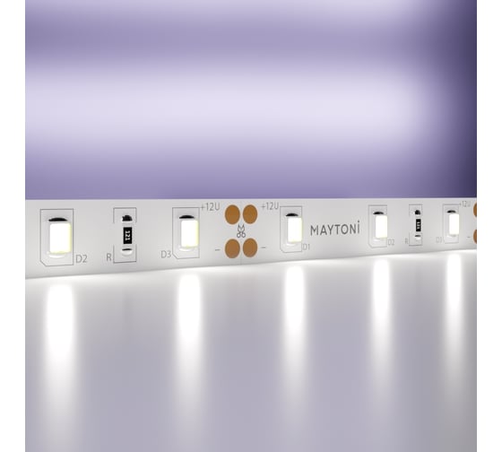 Изображение товара Светодиодная лента MAYTONI 12в 2835 7,2вт/м 6000k 5м ip20 20003