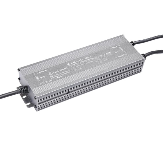 Изображение товара Блок питания LEDCRAFT LC-WP-300W-12V IP67 25 A 235x76x35 418020025