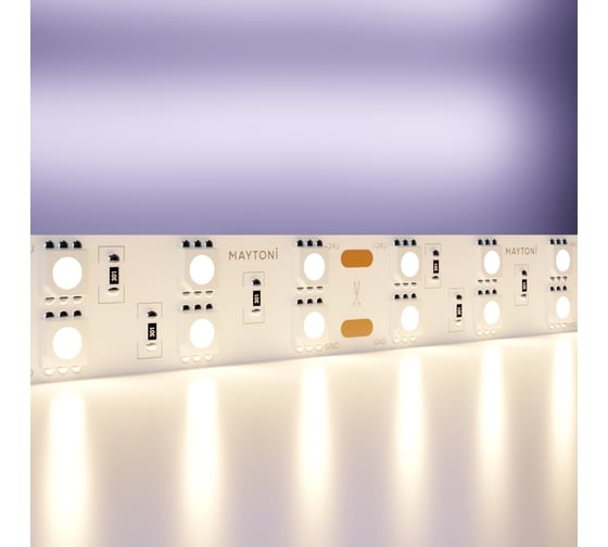 Изображение товара Светодиодная лента MAYTONI 24в 5050 28,8вт/м 3000k 5м ip20 15мм 20034