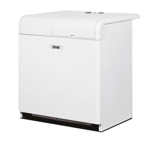 Изображение товара Напольный чугунный газовый котел Ferroli с атмосферной горелкой PEGASUS 97 2S E4LAAWA