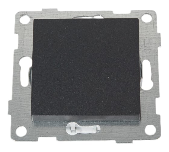 Изображение товара Механизм выключателя GUSI ELECTRIC Ugra 1кл. 2-х полюсный, СУ, 10А, 250В, графит С11В5-010