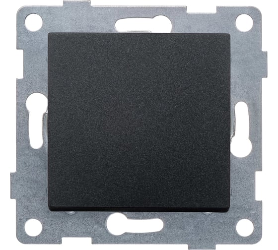 Изображение товара Механизм проходного переключателя GUSI ELECTRIC Ugra 1кл., СУ, 10А, 250В, графит С11В4-010