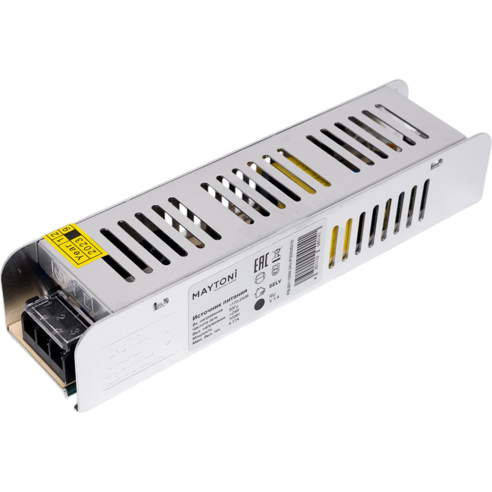 Изображение товара Блок питания MAYTONI psl001 24в 100вт ip20 020210