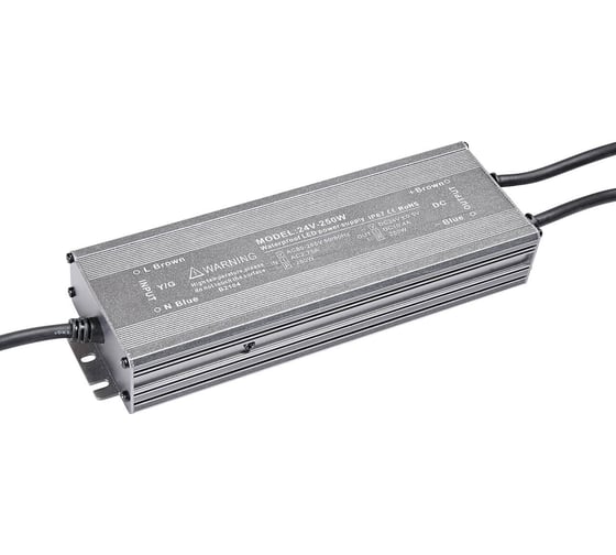 Изображение товара Блок питания LEDCRAFT LC-WP-250W-24V IP67 10.4 A 235x76x35 418020032
