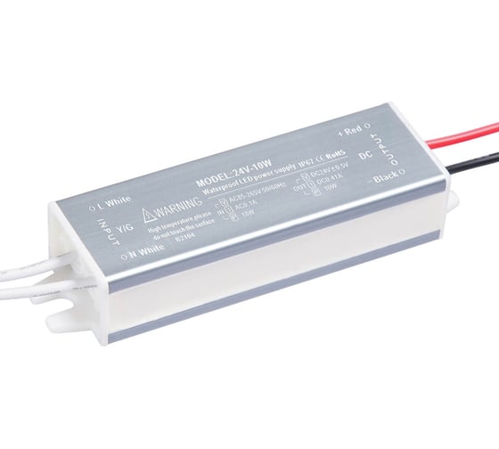 Изображение товара Блок питания LEDCRAFT LC-WP-10W-24V IP67 0.4 A 105x30x20 418020022