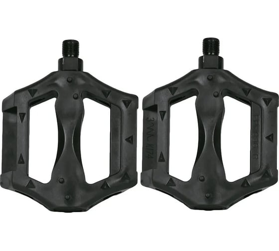 Изображение товара Педали Feimin FP-836, 111х96 мм, 1/2 моноблок пластик, стальная ось 12мм, 374г, черные H000013477