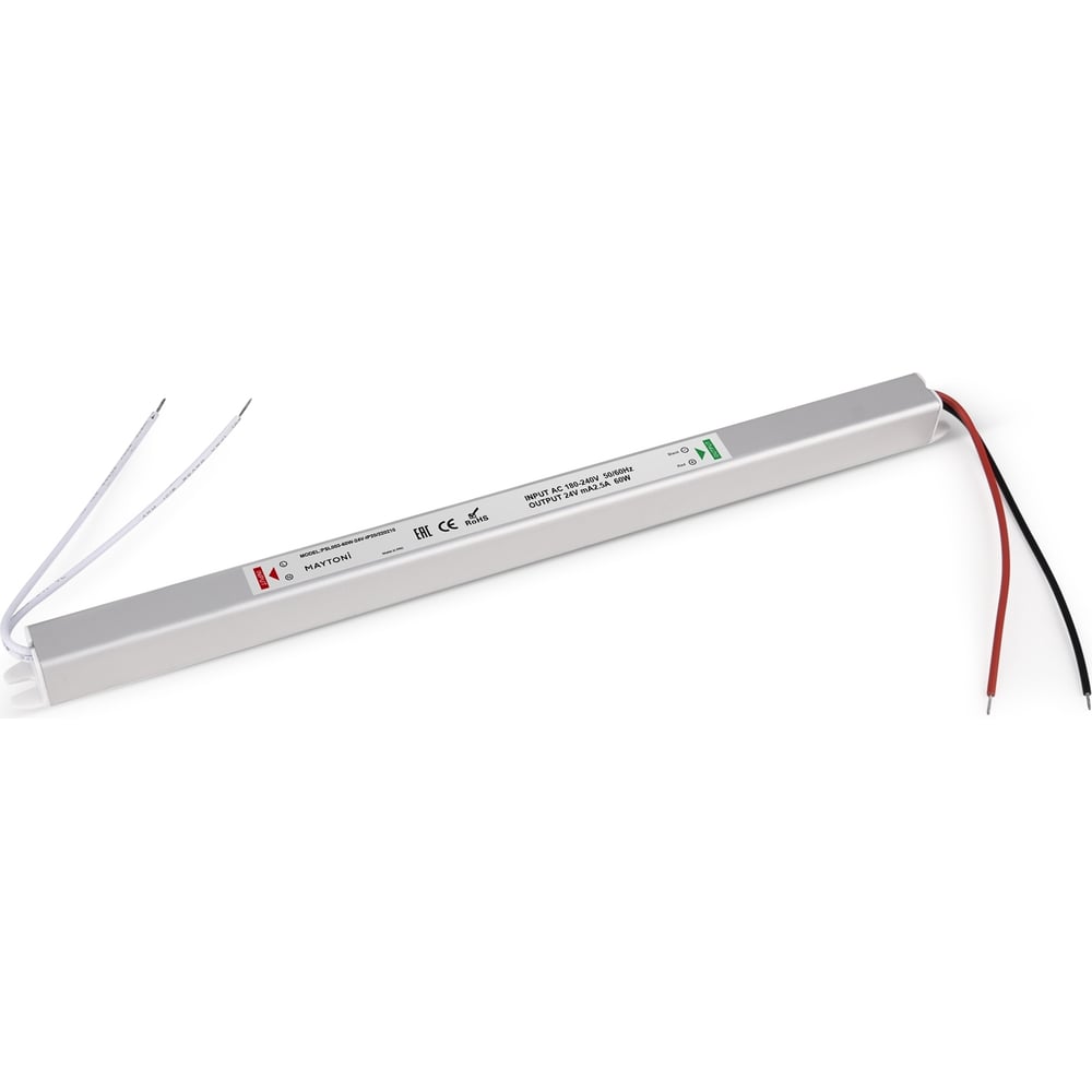 Изображение товара Блок питания MAYTONI psl003 24в 60вт ip20 220210