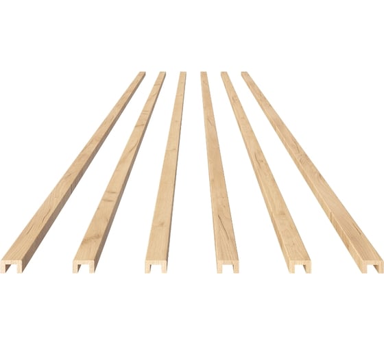 Изображение товара Стеновая панель Любимый дом Штапик ЛД.425040.000 Дуб Вотан, комплект 6 шт. ЛД 425.040.000