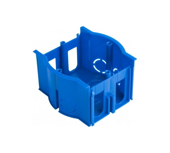 Изображение товара Установочная коробка EKF сборная, проходная, КМТ-010-400, для твердых стен, 71х45 plc-kmt-010-4007-r