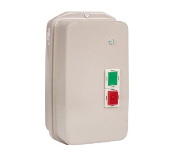 Изображение товара Пускатель EKF в корпусе IP65 КМЭ 65А 400В с РТЭ и индикатором PROxima ctrp-r-65-400v-led