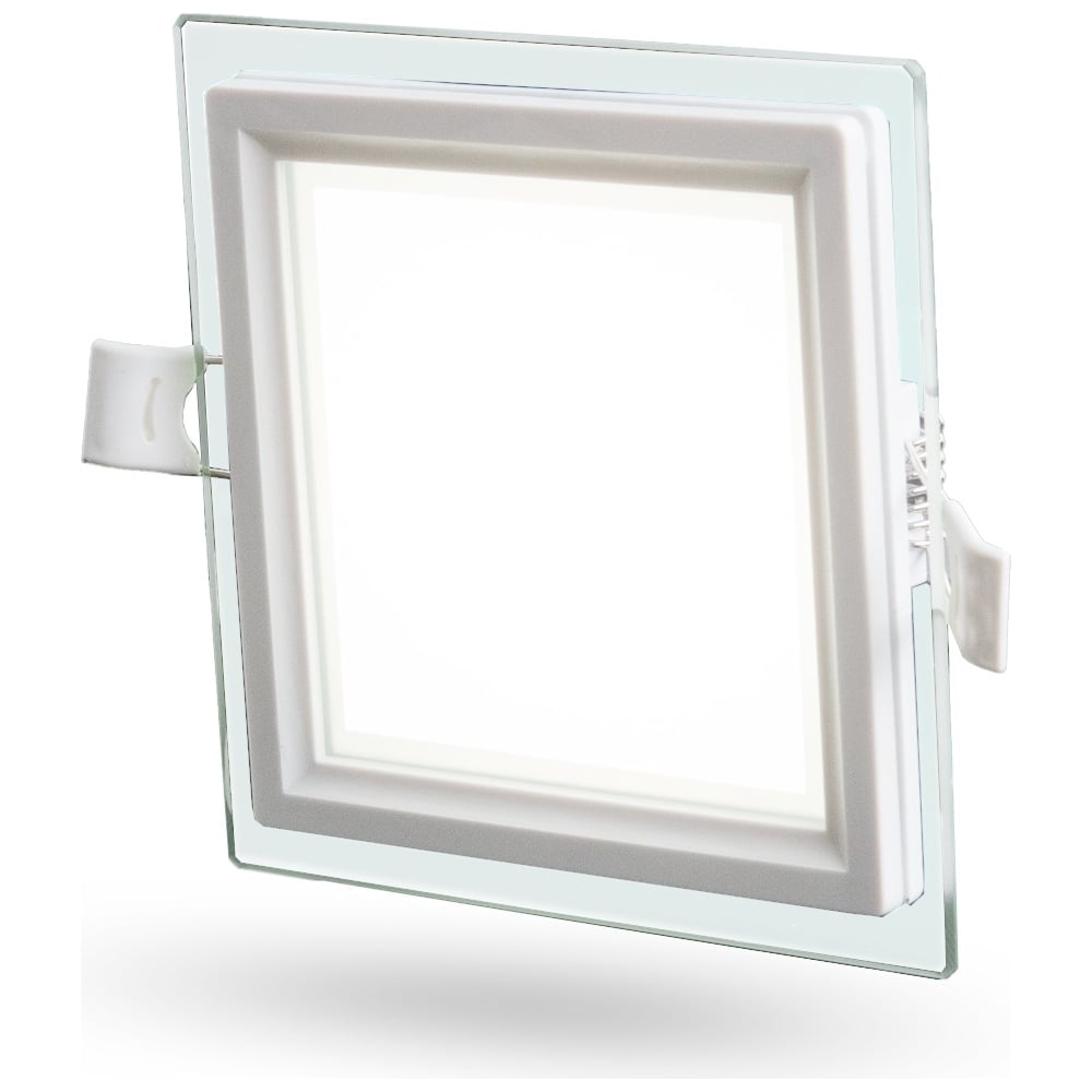 Изображение товара Светильник светодиодный Datts Slim Glass Panel 9W 4200K квадратный