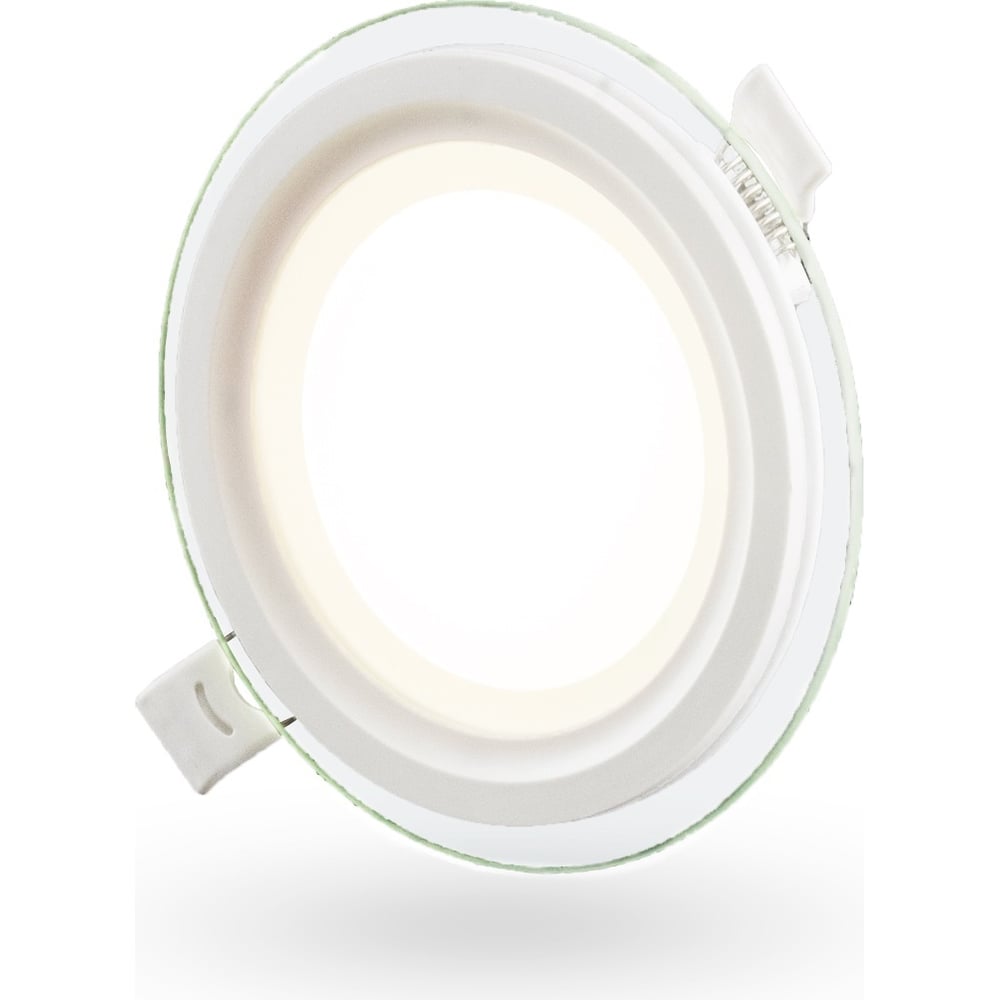 Изображение товара Светильник со стеклом 9W 4200K круг Datts Slim Glass Panel