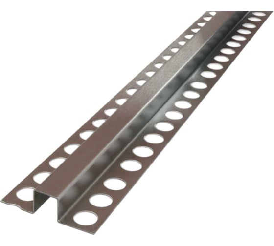 Изображение товара Разделительный профиль из нержавеющей стали РУССКИЙ ПРОФИЛЬ сатин РПН-22 15x12 С 2,7м 4680427117039