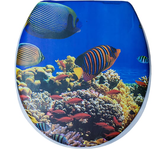 Изображение товара Мягкое сиденье для унитаза Сантис дайвинг 030566