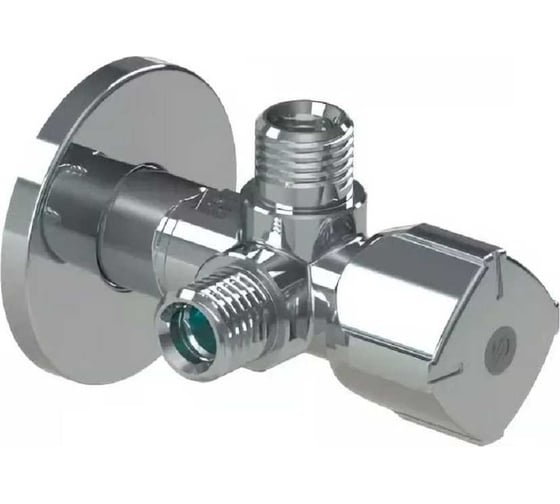 Изображение товара Угловой кран FT Group арко, 3-х проходной, 1/2x1/2x1/2  772737