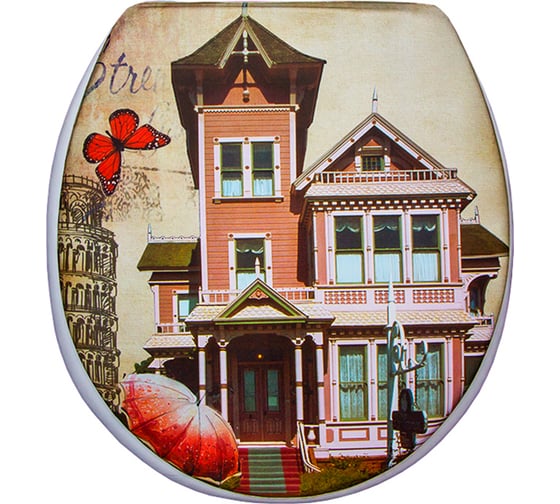 Изображение товара Мягкое сиденье для унитаза Сантис Италия 002257