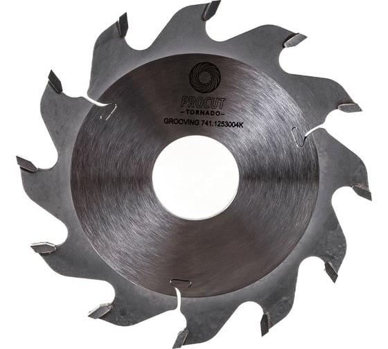 Изображение товара Диск пильный пазовый (125x30x4/3 мм; Z=12) PROCUT 741.1253004K