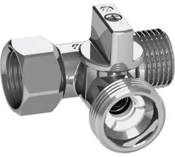 Изображение товара Шаровый кран для стиральных машин FT Group арко 1/2-3/4-1/2 772733