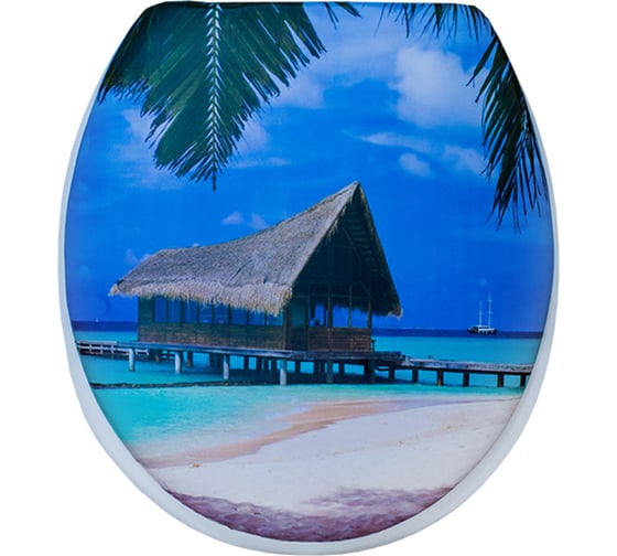 Изображение товара Мягкое сиденье для унитаза Сантис мечта 030636