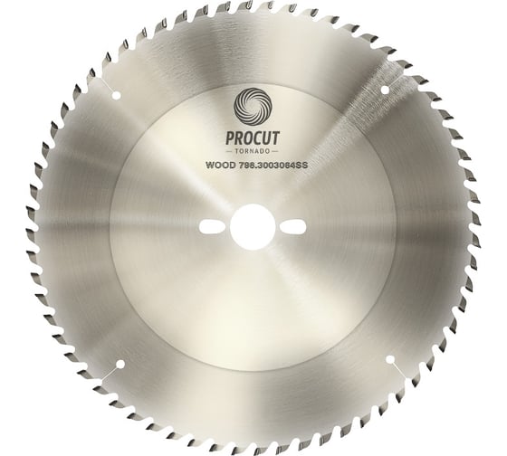 Изображение товара Диск с ультра тонким пропилом двойная толщина корпуса (300x30x2.2/1.8 мм; Z=64) PROCUT 798.3003064SS