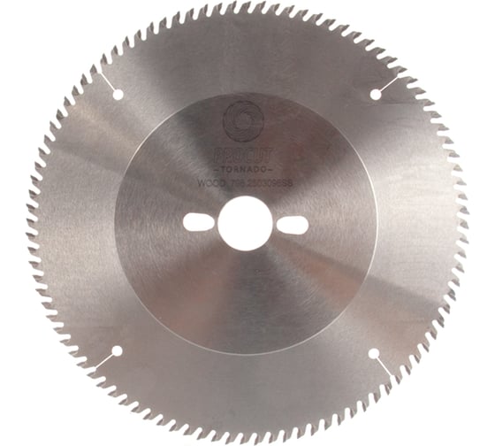 Изображение товара Диск с ультра тонким пропилом двойная толщина корпуса (250x30x2/1.6 мм; Z=96) PROCUT 798.2503096SS