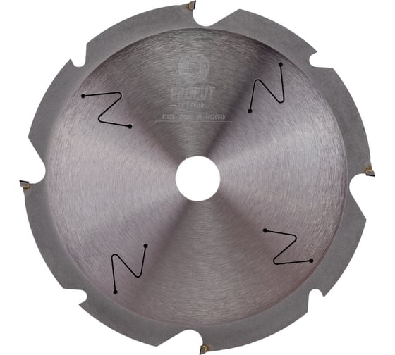 Изображение товара Диск алмазный по фиброцементу с алмазными PCD зубьями (160x20x2.4/1.8 мм; Z=4) PROCUT 795.1602004D