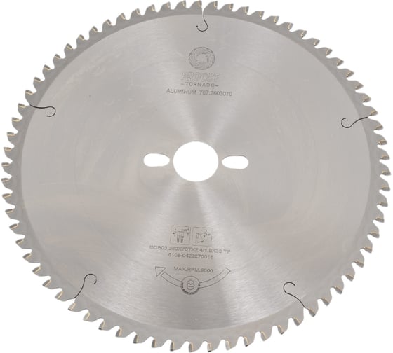 Изображение товара Диск пильный по алюминию (260x30x2.4/2.2 мм; 70Z) PROCUT 767.2603070