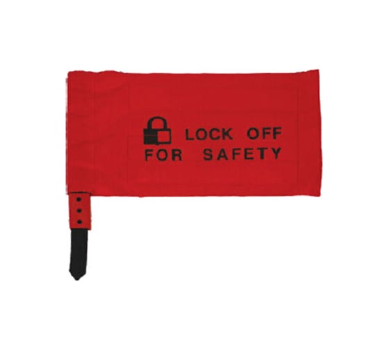 Изображение товара Блокирующая сумка Точка Безопасности полиэстер, 440x250 мм, красный gwrD71