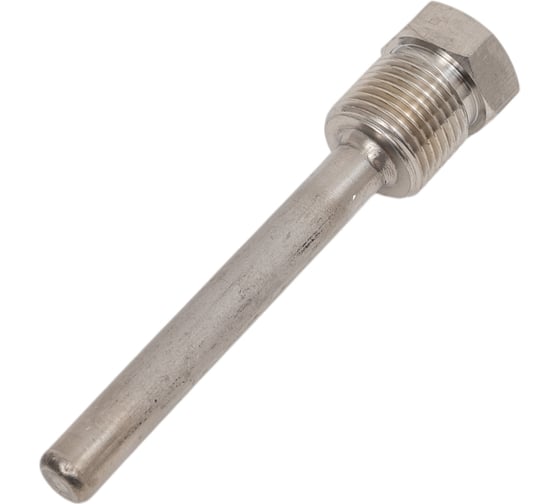 Изображение товара Гильза для термометра РОСМА БТ L100 Ду10 Ру250 серия 211, нерж. сталь, ВР G1/2 D070-03400