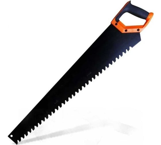 Изображение товара Ножовка по пенобетону BOHRER 700 мм, с твердосплавными напайками, ВК8, покрытие тефлон, двухкомпонентная рукоятка 44225700