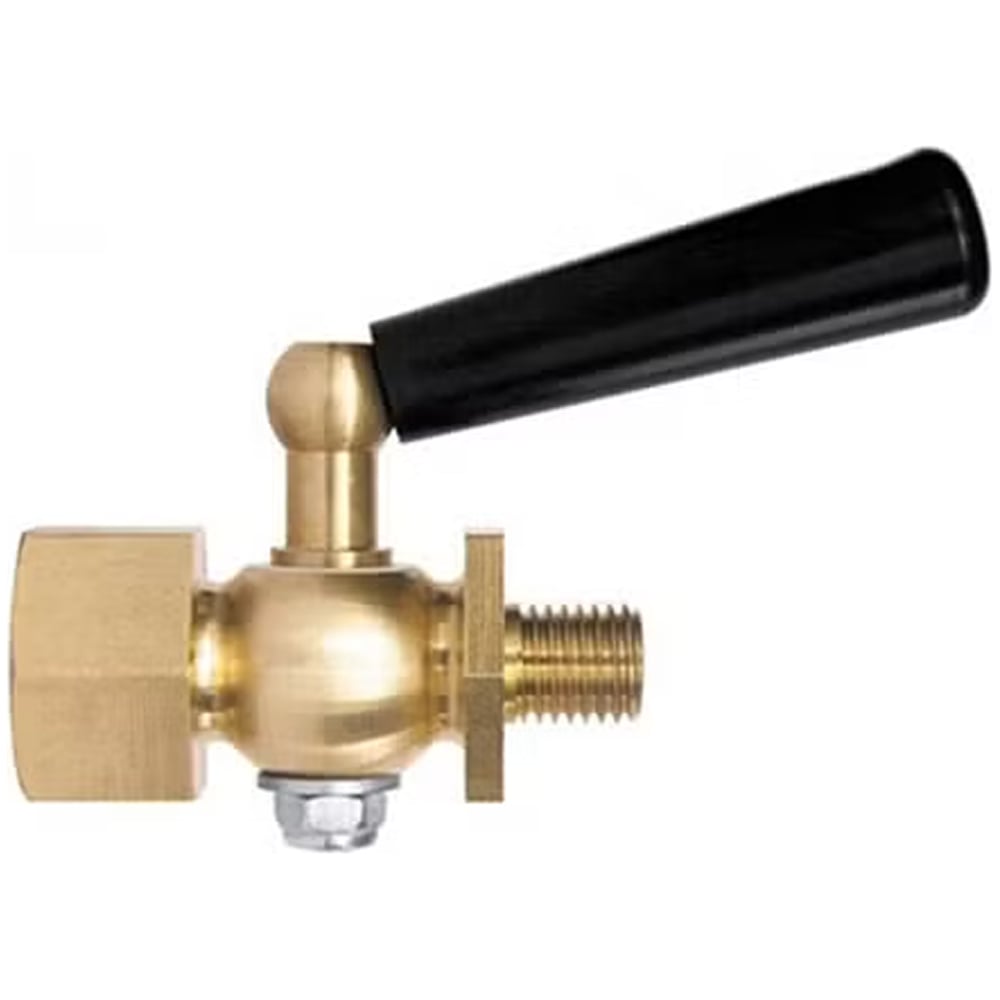 Изображение товара Кран для манометра РОСМА 3-ходовой Ру25 латунь, ВР/НР 1/2-М20x1.5, прокладка фторопласт D070-04250