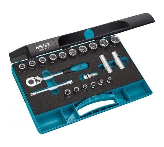 Изображение товара Набор торцевых головок HAZET 6 граней 884N-1