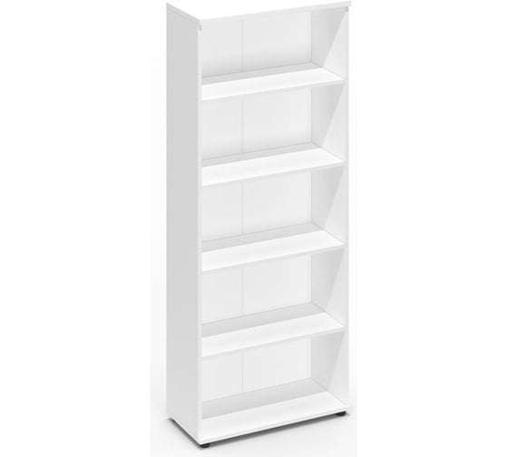 Изображение товара Юнитекс "А4" Стеллаж высокий 78х36.4х193, белый премиум А4_375_БП