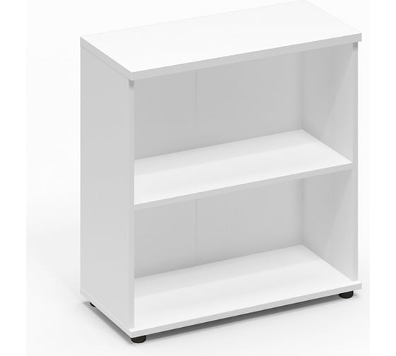 Изображение товара Низкий стеллаж Юнитекс "А4" 78х36.4х81 см, белый премиум А4_350_БП