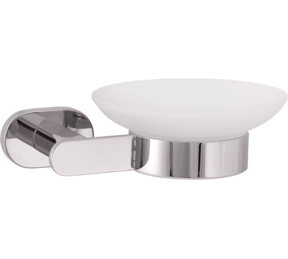 Изображение товара Стеклянная мыльница RavSlezak настенная, хром YUA0300