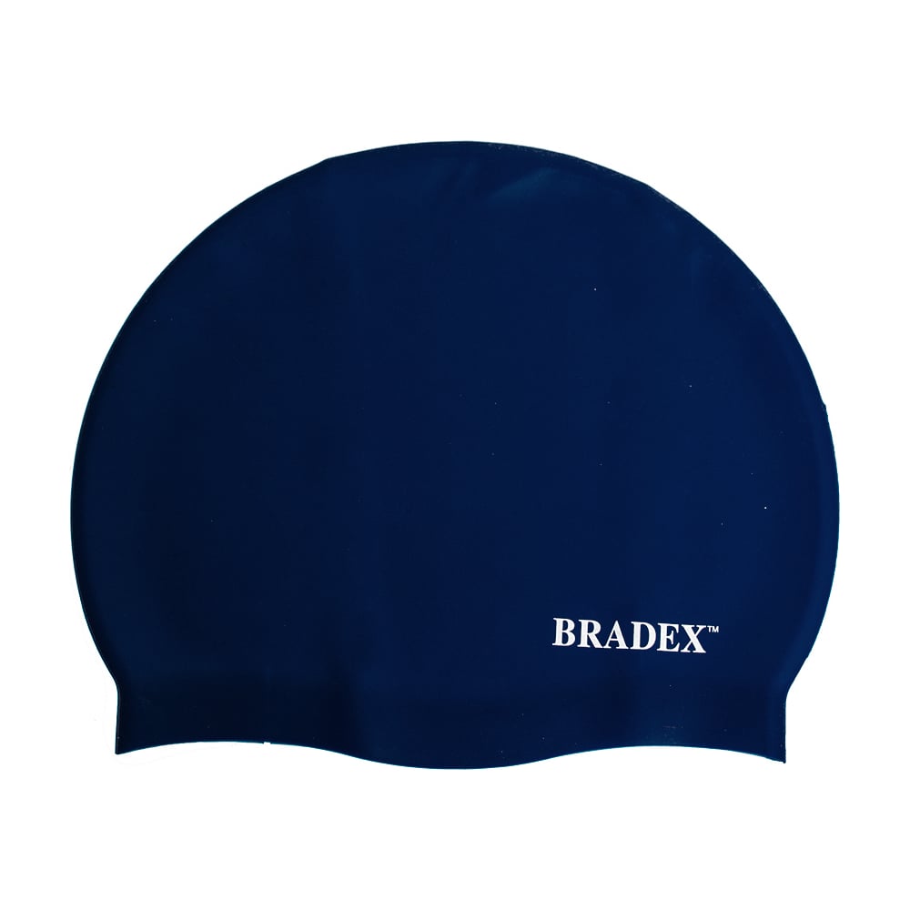 Шапочка для плавания BRADEX шапочка для плавания bradex силиконовая темно синяя sf 0327
