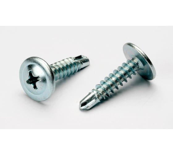 Изображение товара Саморез пресс-шайба Доброга 4,2x13 мм, цинк, сверло, 15 кг ЦБ-00028328