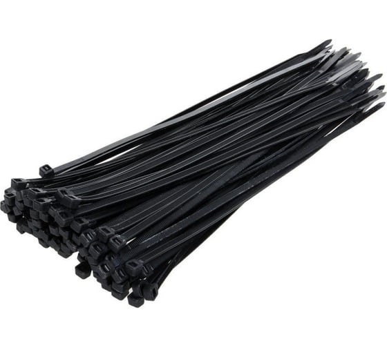 Изображение товара Нейлоновая стяжка-хомут Elematic чёрная, 290x3,5 мм, 100 шт. 5310