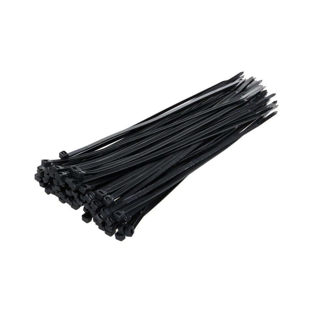 Изображение товара Нейлоновая стяжка-хомут Elematic черная 200x2,6 мм 100 шт