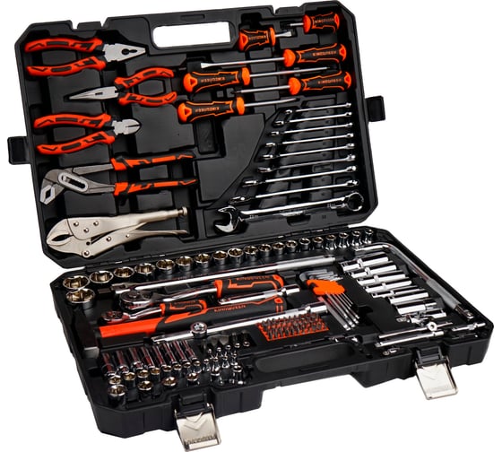 Изображение товара Набор инструментов KINGQUEEN 152 предметов, 72 зуба WIB-90009