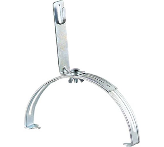 Изображение товара Регулируемый держатель молниепроводника на коньке Protectpro 8-10мм с металлическим держателем, оцинкованный 4010