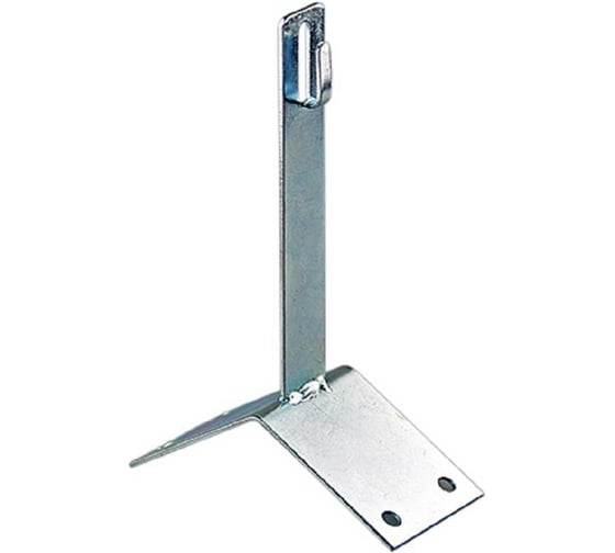 Изображение товара Угловой держатель молниепроводника на коньке Protectpro 8-10мм H=150мм, оцинкованный4012