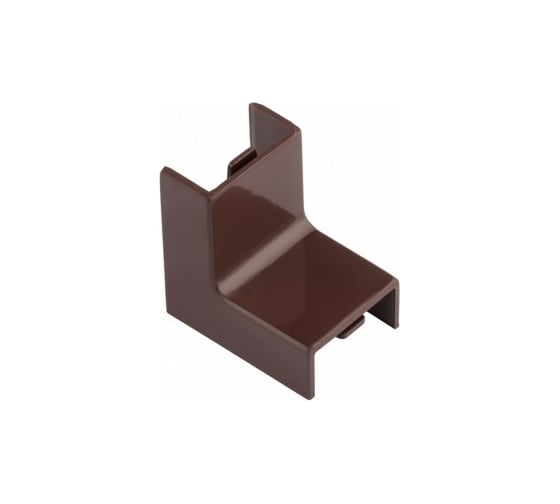 Изображение товара Угол внутренний EKF 15х10мм, 4 шт, Plast, PROxima, под темное дерево, ibd-15-10x4
