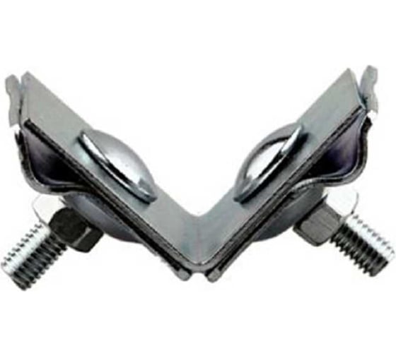 Изображение товара Фальцевый держатель молнипроводника Protectpro оцинкованный 4027